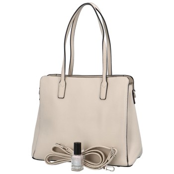 Dámská kabelka přes rameno béžová - David Jones Preaya