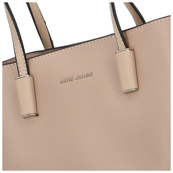 Dámská kabelka přes rameno tmavě béžová - David Jones Preaya