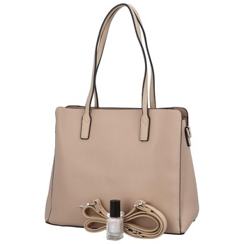 Dámská kabelka přes rameno tmavě béžová - David Jones Preaya