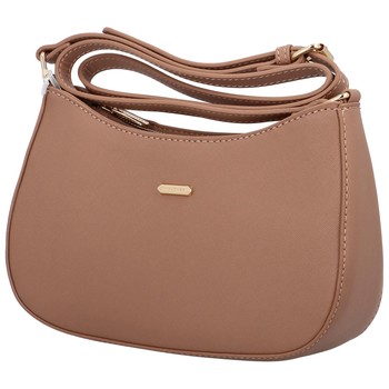 Dámská crossbody kabelka saffiano starorůžová - David Jones Boaty