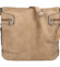 Dámská crossbody kabelka tmavě béžová - Mahel Serena