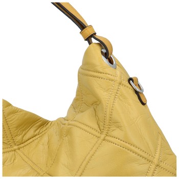 Dámská kabelka přes rameno žlutá - Maria C Axlov