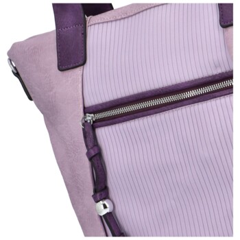 Dámská kabelka přes rameno fialová - Maria C Alesiana