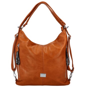 Dámská kabelka přes rameno světle hnědá - Romina Fila