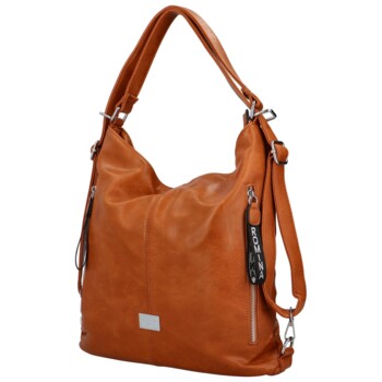 Dámská kabelka přes rameno světle hnědá - Romina Fila