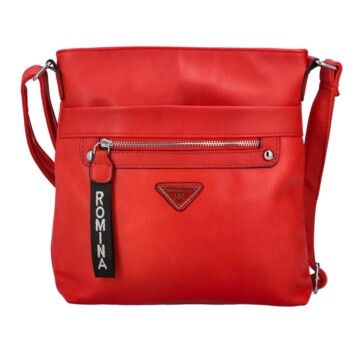 Dámská crossbody kabelka červená - Romina Ronina