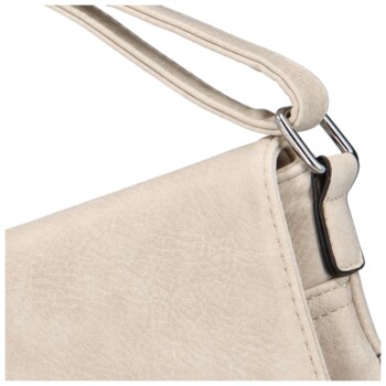 Dámská crossbody kabelka světle béžová - Romina Louly