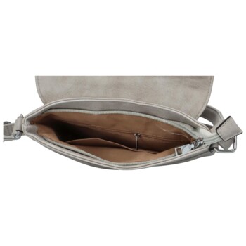 Dámská crossbody kabelka šedá - Romina Louly