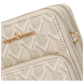 Dámská peněženka kapsa na mobil světle béžová - Coveri Luii