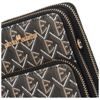 Dámská peněženka kapsa na mobil černá - Coveri Luii