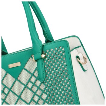 Dámská kabelka přes rameno tyrkysově zelená - Maria C Remini