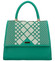 Dámská kabelka do ruky tyrkysově zelená - Maria C Klludy