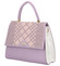 Dámská kabelka do ruky světle fialová - Maria C Klludy