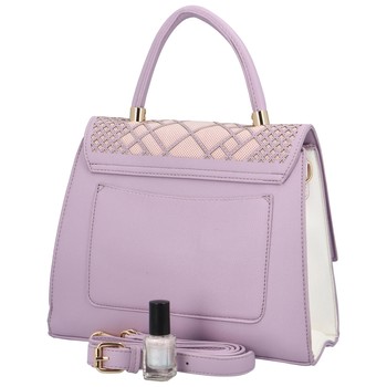 Dámská kabelka do ruky světle fialová - Maria C Klludy