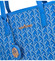 Pevná dámská kabelka modrá - Coveri Lusingiero