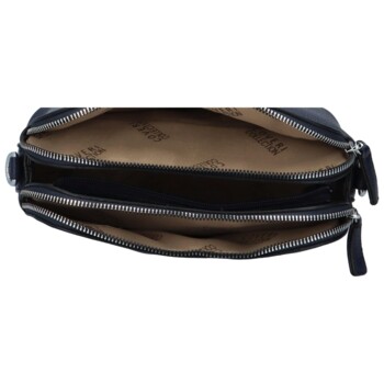 Pevná dámská crossbody kabelka tmavě modrá - Coveri Layla