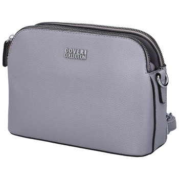 Pevná dámská crossbody kabelka bledě fialová - Coveri Layla