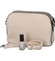 Pevná dámská crossbody kabelka světle béžová - Coveri Layla