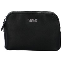 Pevná dámská crossbody kabelka černá - Coveri Layla
