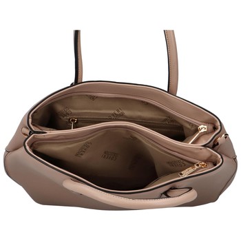 Dámská kabelka do ruky taupe - Coveri Patri