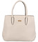 Dámská kabelka do ruky světle béžová - Coveri Patri
