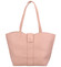 Dámská kabelka přes rameno růžová - DIANA & CO Lolees