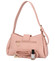 Dámska kabelka cez rameno růžová - DIANA & CO Olilika 