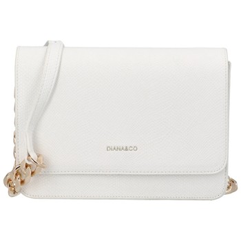 Dámská crossbody kabelka bílá - DIANA & CO Berefy Snake