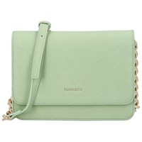 Dámská crossbody kabelka bledě zelená - DIANA & CO Berefy Snake