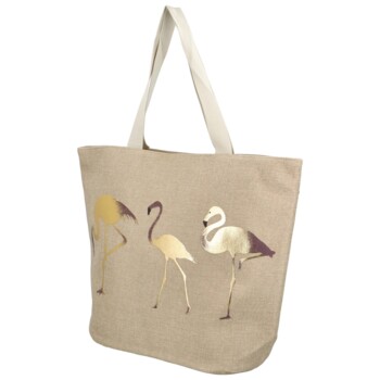 Látková plážová taška béžová - Delami Biulgi 2