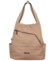 Dámská kabelka batoh tmavě béžová - Coveri Admuta