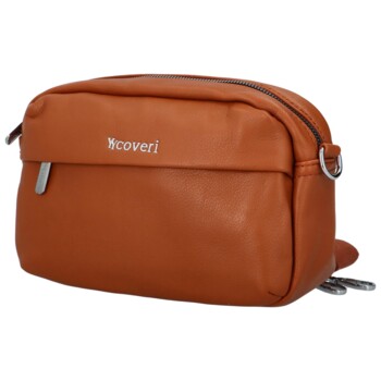 Dámská crossbody kabelka/taška hnědá - Coveri Liliana