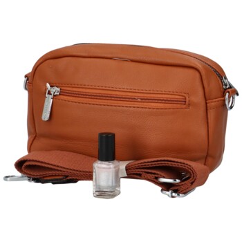 Dámská crossbody kabelka/taška hnědá - Coveri Liliana