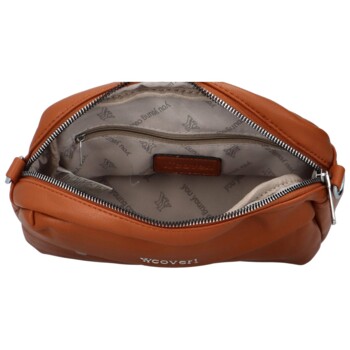 Dámská crossbody kabelka/taška hnědá - Coveri Liliana