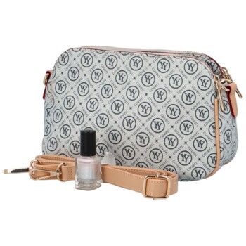 Dámská crossbody kabelka světle šedá - Coveri Miraya