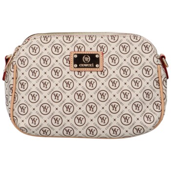 Dámská crossbody kabelka krémová - Coveri Miraya