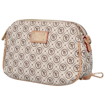 Dámská crossbody kabelka krémová - Coveri Miraya