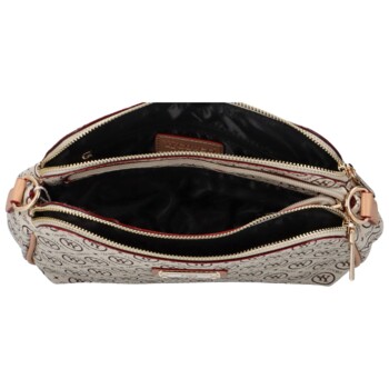 Dámská crossbody kabelka krémová - Coveri Miraya