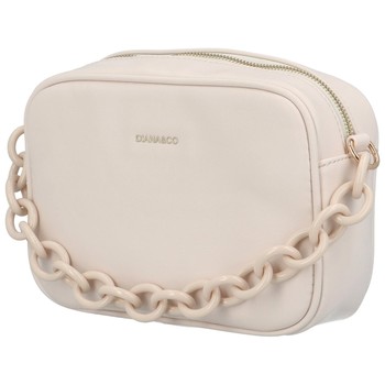 Dámská crossbody kabelka světle béžová - DIANA & CO Aftery