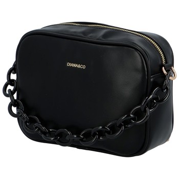 Dámská crossbody kabelka černá - DIANA & CO Aftery