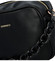Dámská crossbody kabelka černá - DIANA & CO Aftery