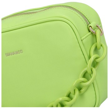 Dámská crossbody kabelka světle zelená - DIANA & CO Aftery