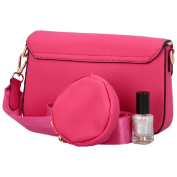 Dámská crossbody kabelka fuchsiová - Coveri Azteca