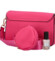 Dámská crossbody kabelka fuchsiová - Coveri Azteca