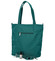 Dámská látková taška tyrkysově zelená - Coveri March