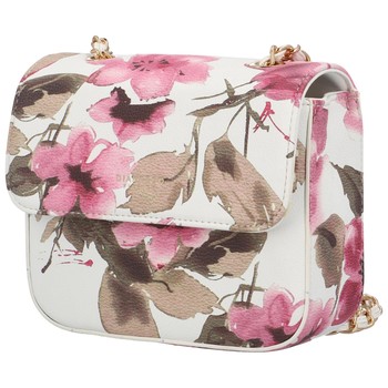 Dámská crossbody kabelka bílá - DIANA & CO Melly Flower