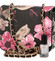 Dámská crossbody kabelka černá - DIANA & CO Melly Flower