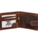 Pánská kožená peněženka hnědá - Delami Aroga Jelen