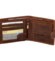 Pánská kožená peněženka hnědá - Delami Aroga Lev