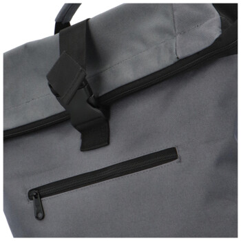 Velký moderní batoh šedý - Enrico Benetti Simon